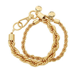 Steve Madden 2pc.Chunky Rope Chain Bracelet Set