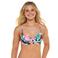 Juniors Raisins & Island Soul Moonshadow Tropical Swim Top - image 1