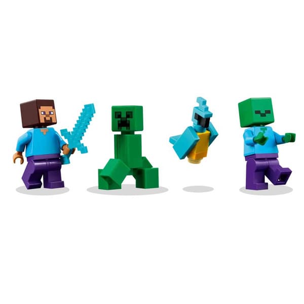 LEGO&#174; Minecraft The TNT Jungle House