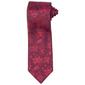 Mens John Henry&#40;R&#41; Peach Floral Tie - image 1