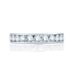 Nova Star® Sterling Silver 1ctw. Lab Grown Diamond Band Ring