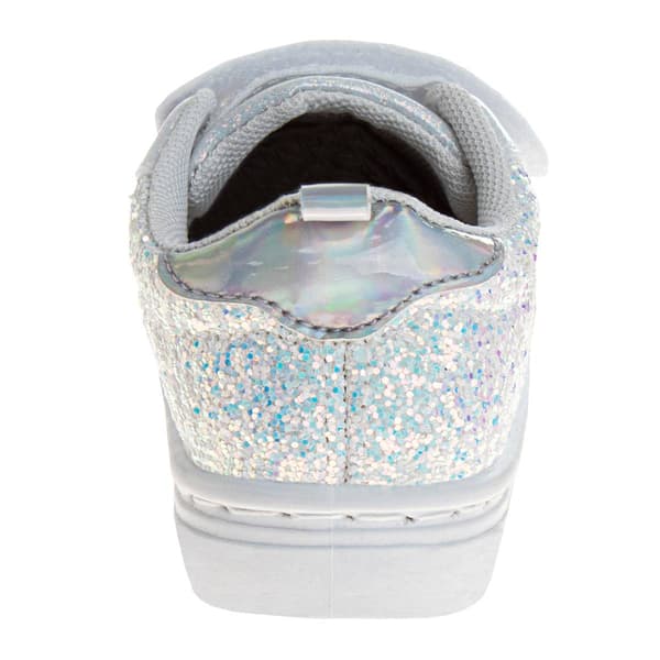 Little Girls Laura Ashley® Hook and Loop Glitter Fashion Sneakers