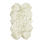 HomeRoots Natural Genuine Sheepskin Handmade Area Rug - image 2