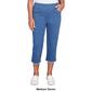 Womens Alfred Dunner Classics_S5 Denim Fringe Capri Pants - image 6