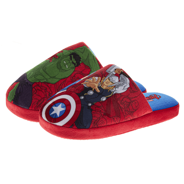 Big Boys Marvel™ Avengers Indoor Cozy Plush Slippers