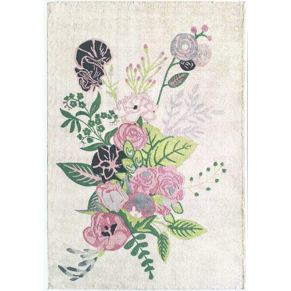 Rugs America&#40;tm&#41; Valentina Floral Charm Blush Transitional Runner - image 