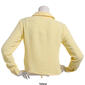 Juniors No Comment Long Sleeve Tie Front Button Up Blouse - image 6
