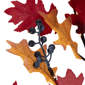 Northlight 29in. Lighted Berries & Leaves Fall Harvest Spray - image 4