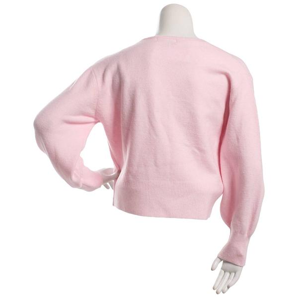 Juniors Plus Madden Girl V- Neck Surplice Pullover Sweater
