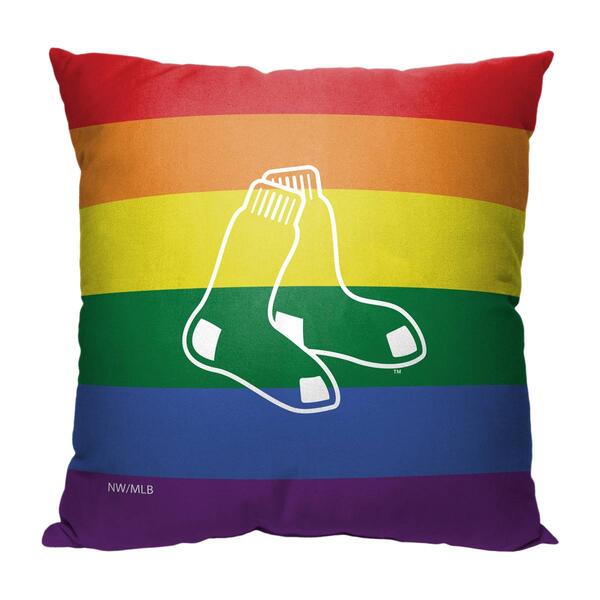 Northwest Boston Red Sox Pride Throw Pillow - 18x18 - image 