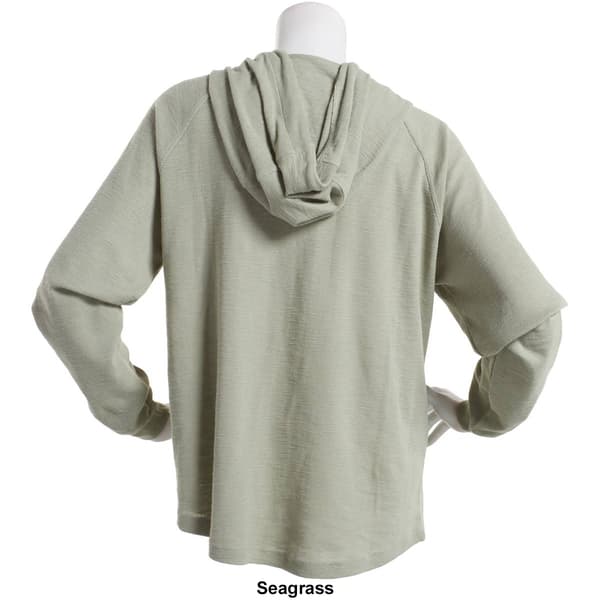 Plus Size Architect® Waffle Knit Zip Front Hoodie Boscov's