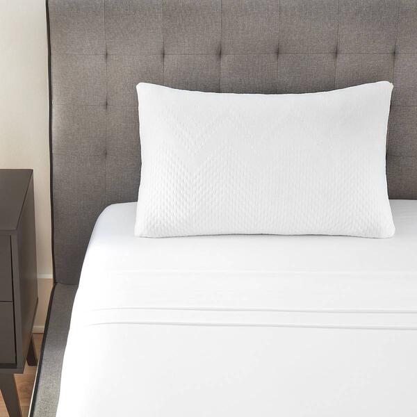 Bodipedic&#40;tm&#41; Custom Comfort Memory Foam Cluster Jumbo Bed Pillow - image 