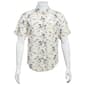 Mens Joe Marlin Palm Tree Island Button Down Shirt - image 1