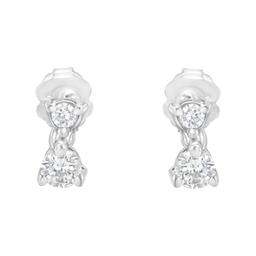 Diamond Classics™ 1/2ctw. Double Diamond Stud Earrings