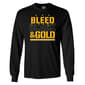 Mens Bleed Black & Gold Pittsburgh Tailgate Long Sleeve Tee - image 1