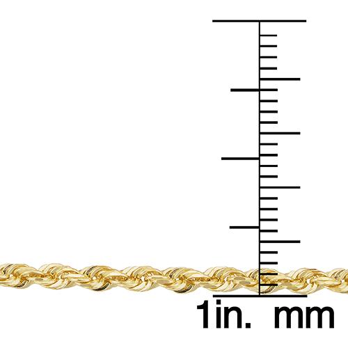 Unisex Gold Classics™ 10kt. Yellow Gold 2.7mm 20in. Rope Chain