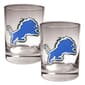 NFL Detroit Lions 2pc. 14oz. Rocks Glass Set - image 1