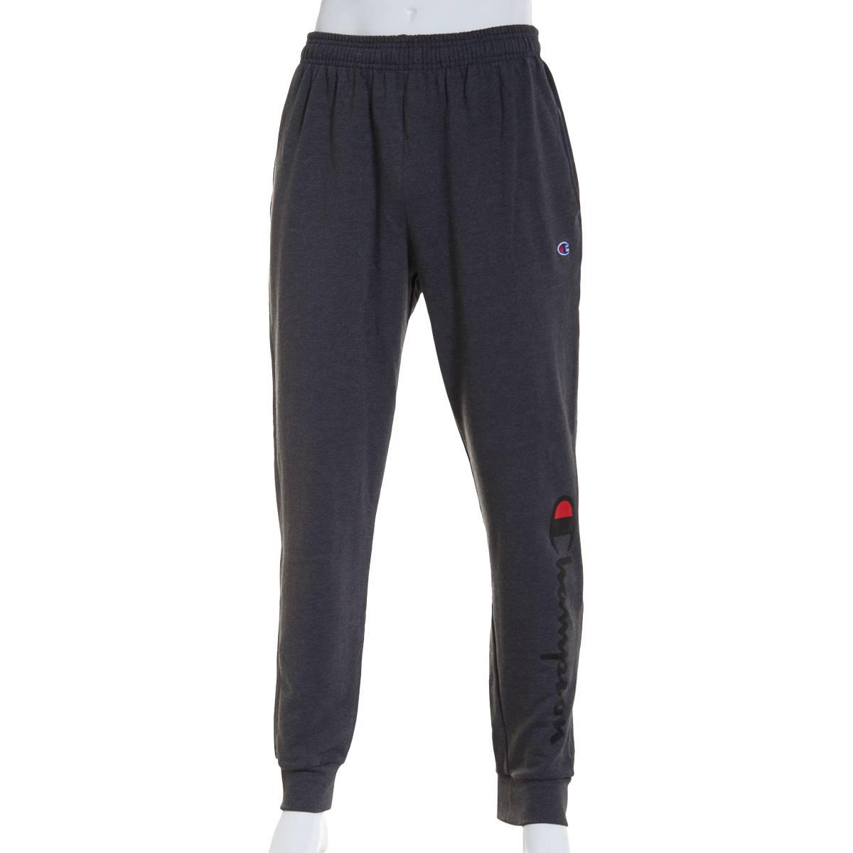 Mens Champion® Powerblend Logo Fleece Jogger Sweatpants