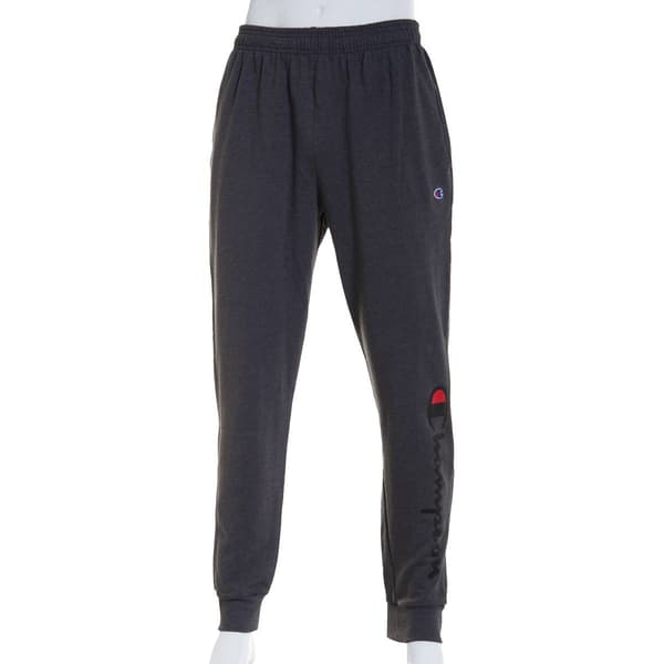 Mens Champion Logo Powerblend Fleece Joggers - image 