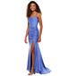 Juniors Emerald Sundae Sateen Corset Empire Waist Dress - image 1