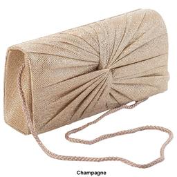 D'Margeaux Glitter Knot Clutch
