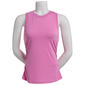 Womens Starting Point Side Ruched Solid Tank Top - image 1