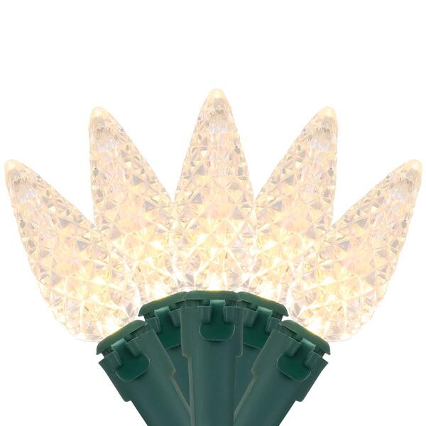 Northlight Seasonal 200ct. Warm White LED C6 Christmas Lights - image 