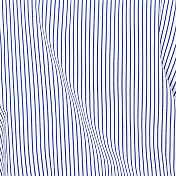 Womens Ruby Rd. Set Sail 3/4 Sleeve Knot Front Stripe Blouse