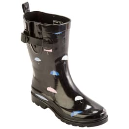 Womens Capelli New York Umbrellas Mid-Calf Rain Boots