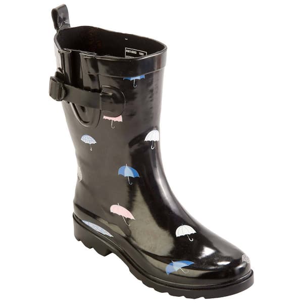 Womens Capelli New York Umbrellas Mid-Calf Rain Boots - image 