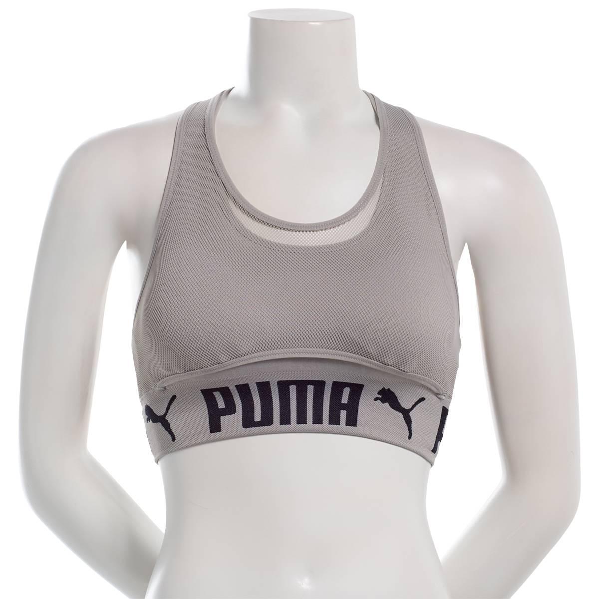Womens Puma(R) Double Layer Mesh Bra