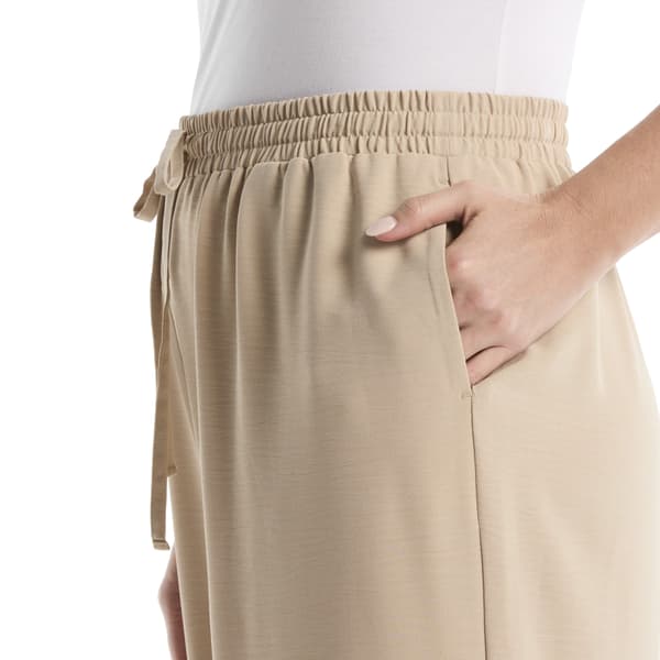 Plus Size Rafaella® Pull On Drawstring Waist Wide Leg Pants
