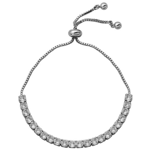 Adjustable 9.5in. Tennis Bracelet - image 