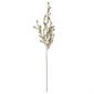 K&K Interiors Glitter Snowy Red Berry Leaf Stem - image 1