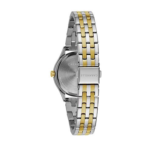 Womens Caravelle Gold Dial Dress Watch - 45M112