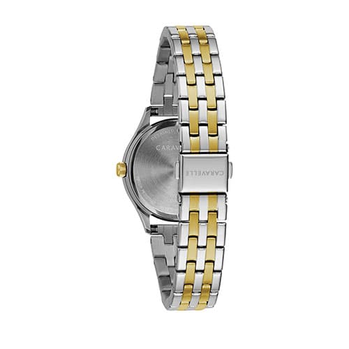 Womens Caravelle Gold Dial Dress Watch - 45M112