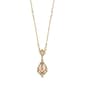 Signature 1928 Porcelain Rose Necklace & Pendant - image 1