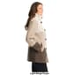 Womens d.e.t.a.i.l.s Faux Wool Color Block Coat - image 2