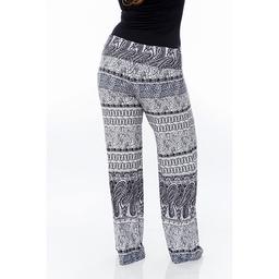 Plus Size White Mark Wide Leg Printed Palazzo Pants