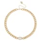 Steve Madden Gold Stone Collar Necklace - image 1