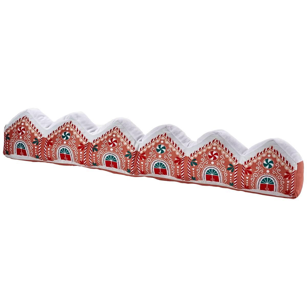 Holiday Winter Houses Draftstopper