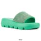 Womens Olivia Miller Glitter Gaze Slide Sandals - image 9