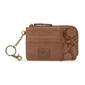 Womens The Sak Iris Card Wallet - Tobacco Floral Embossed - image 1