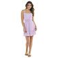 Juniors Emerald Sundae Floral Smock Tier Skater Dress - image 1