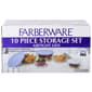 Farberware&#40;R&#41; 10pc. Glass Bowl Set - Slate/Grey - image 1