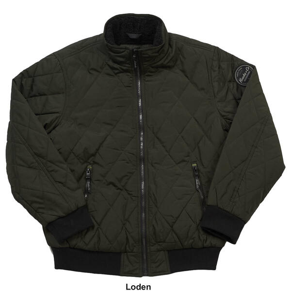 Mens Hawke & Co. Quilted Bomber Coat