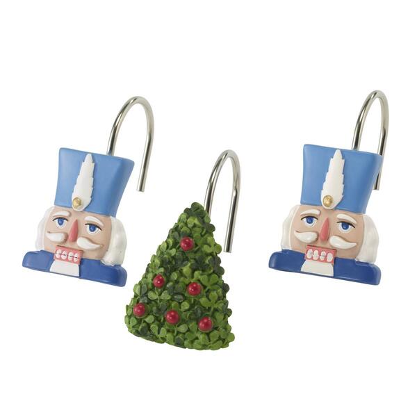 Avanti Nutcracker Trellis 12pc. Shower Hooks - image 