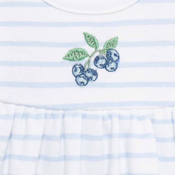 Baby Girl (3-12M) Little Me 2Pk Blueberry Print Rompers