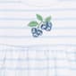 Baby Girl (3-12M) Little Me 2Pk Blueberry Print Rompers - image 3