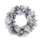 Puleo International 32in. Flocked Berkshire Spruce Wreath - image 1